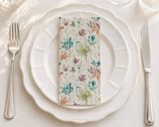 Floral Haze - Printed Guest Towel