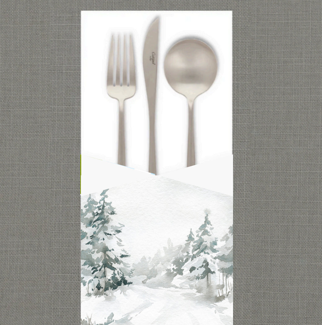 Winter Wonderland Cutlery Pouch