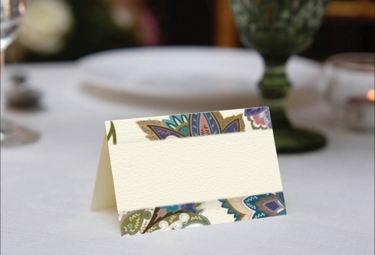 Pesach Paisley - Place Cards