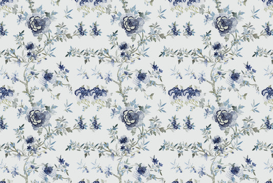 Blue Floral Placemat