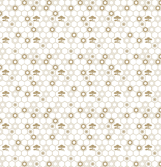 Honeycomb Floral -  (SQUARE)