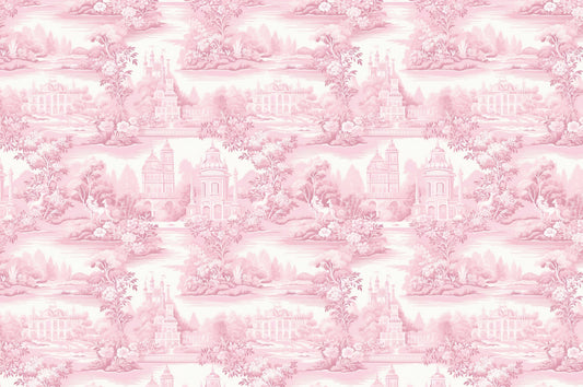 Pink Toile Placemat