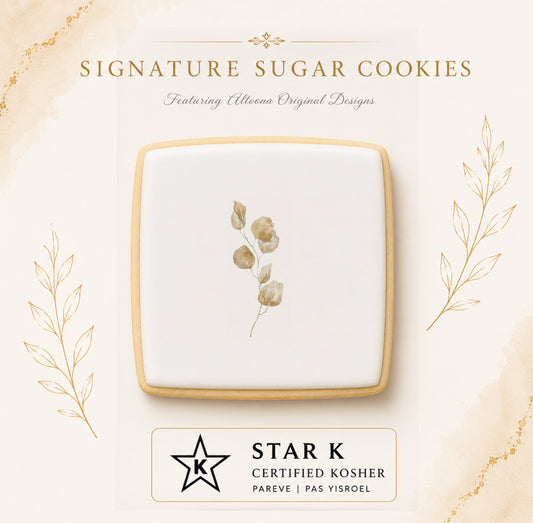 Gold Leaf Cookie | 12 Pack | Free Shipping