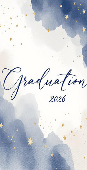Graduation 2026 - Printed Guest Towel