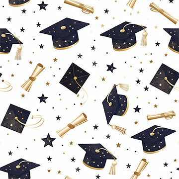 Graduation Stars Cocktail Napkin