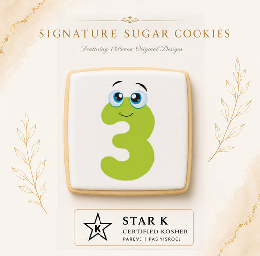 Green 3 Cookie | 12 Pack | Free Shipping
