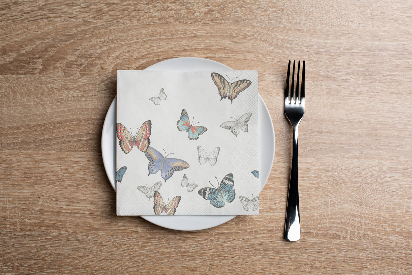 Butterflies Cocktail Napkin