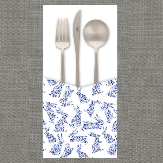 Blue Bunny - Cutlery Pouch