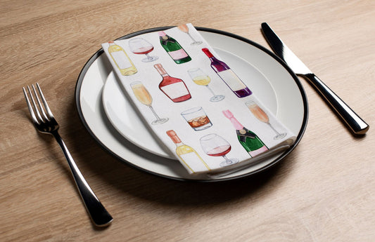 Cheers - Printed Guest Towel