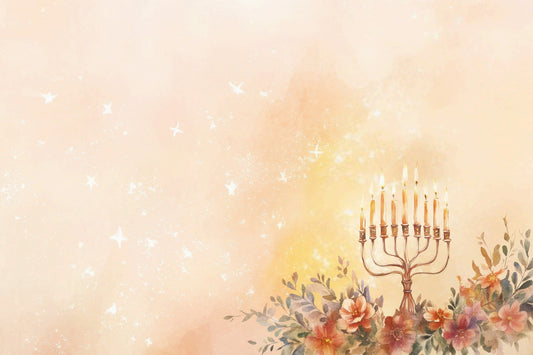 Delicate Menorah - Placemat