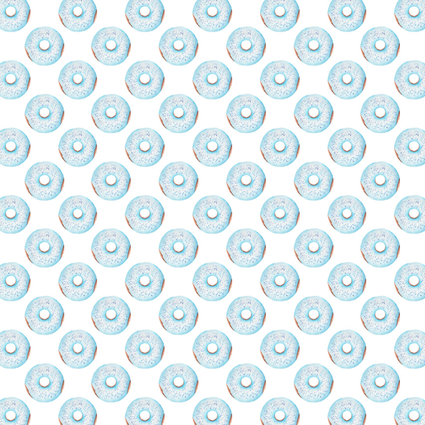 Blue Donuts - Charger - (SQUARE)