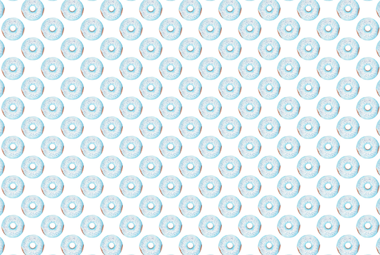 Blue Donuts - Placemat