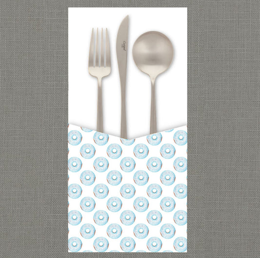 Blue Donuts Cutlery Pouch
