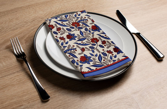 Lotus Paisley - Printed Guest Towel