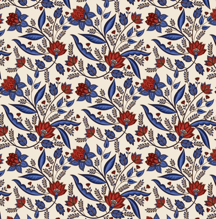 Lotus Paisley - Charger - (SQUARE)