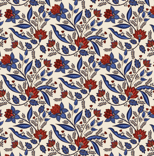 Lotus Paisley - Charger - (SQUARE)