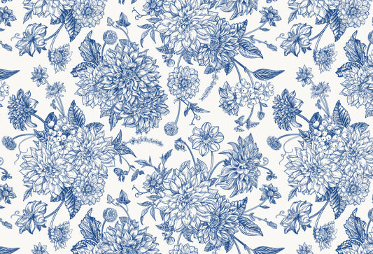 Blue Chrysanthemums - Placemat