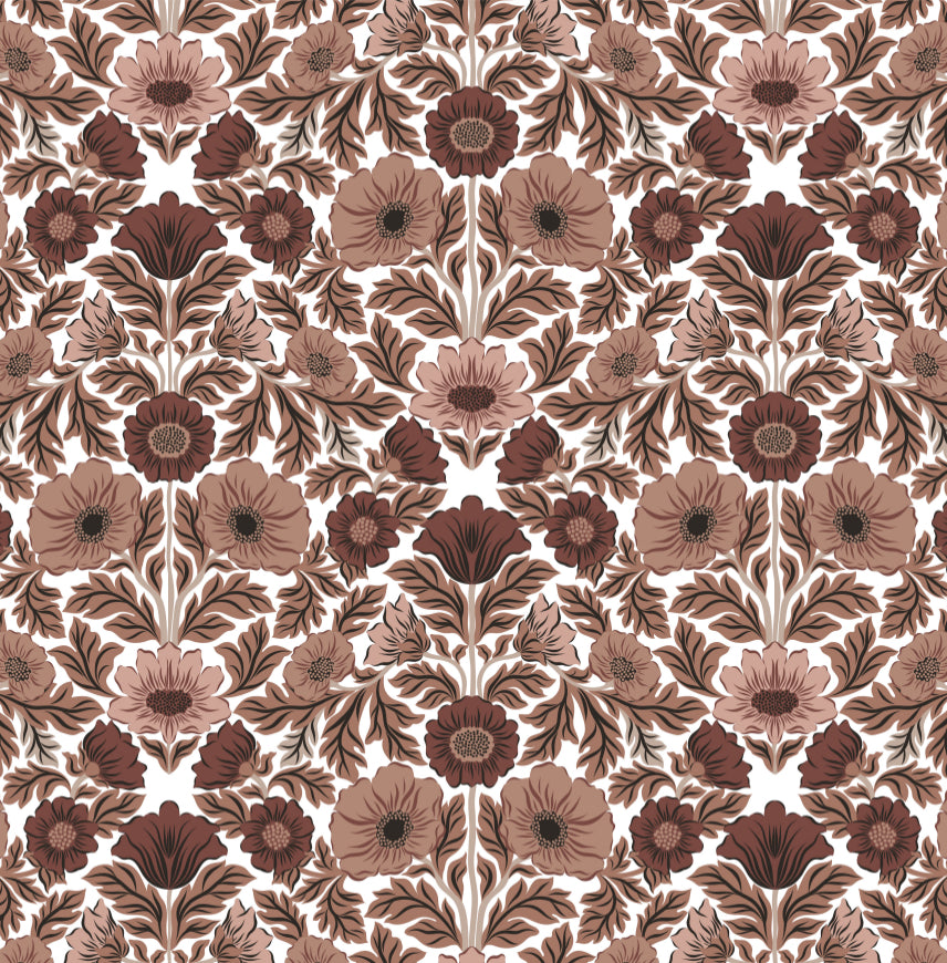 Folk Flowers - Charger - (SQUARE)