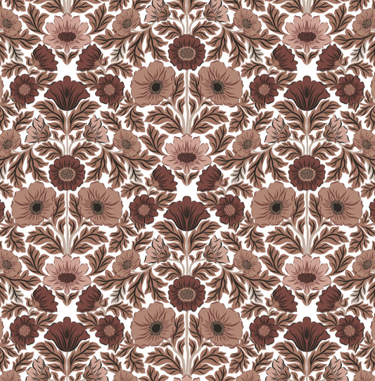 Folk Flowers - Charger - (SQUARE)