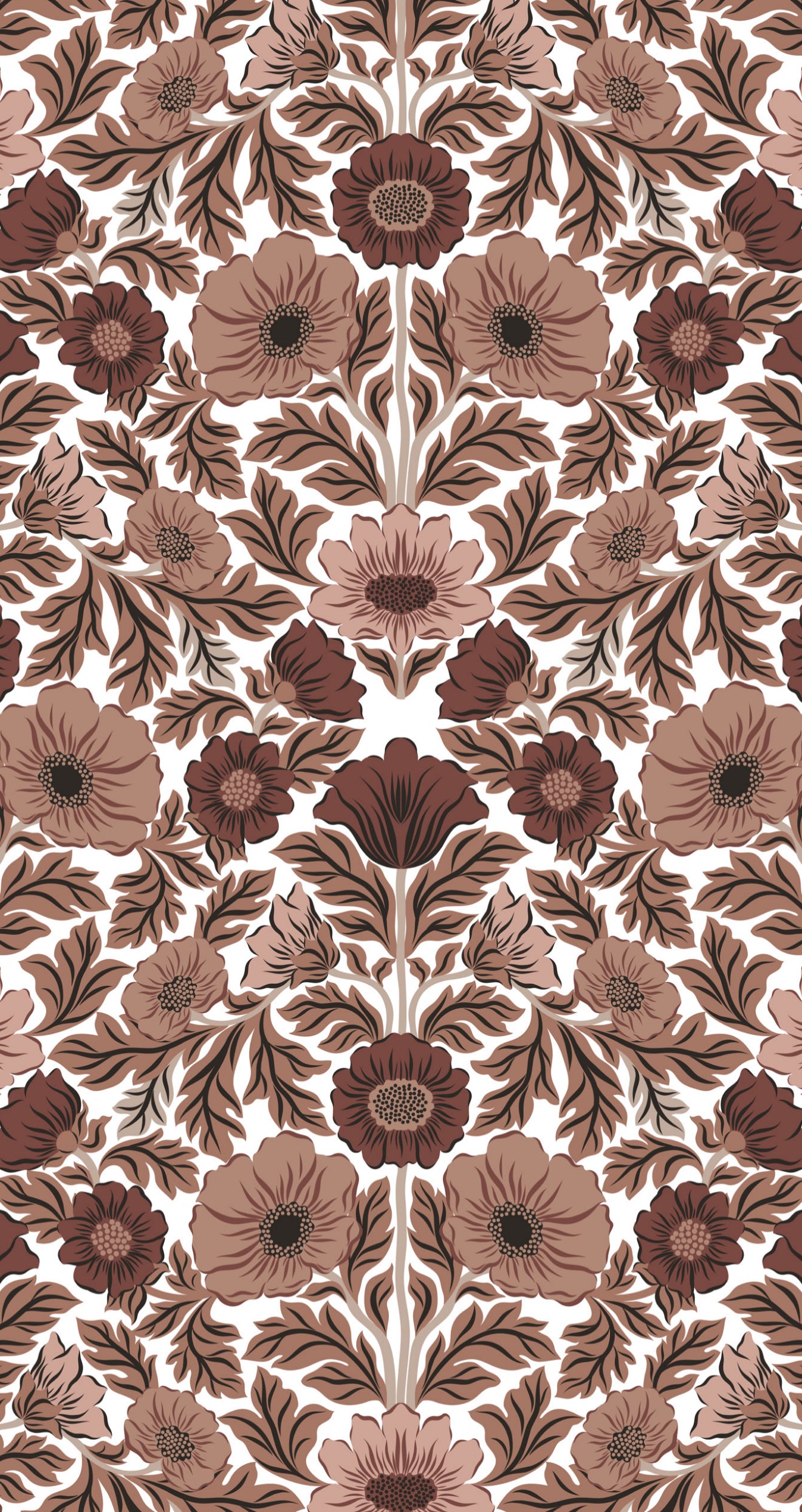 Folk Flowers - Printed Guest Towel