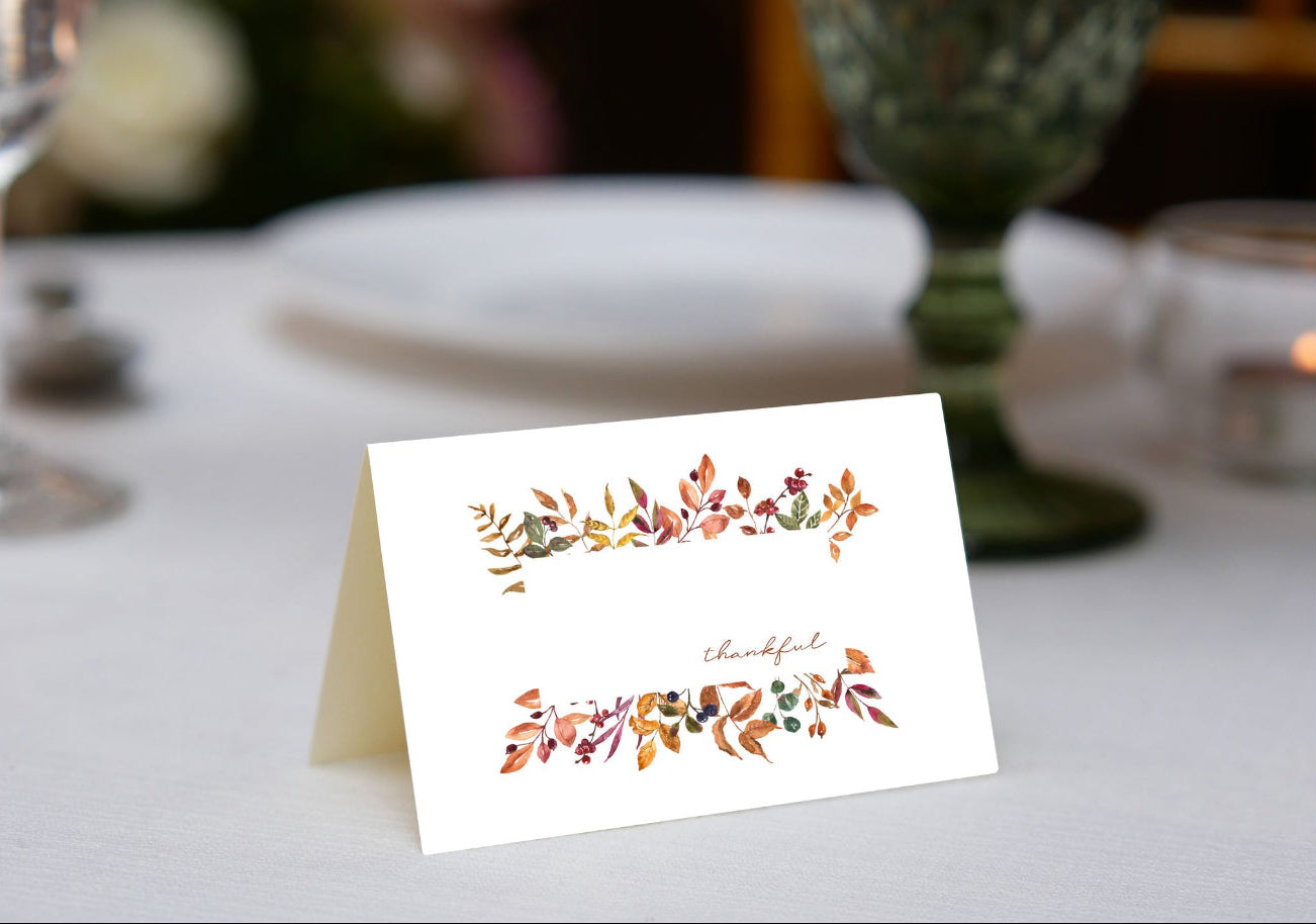 Thankful Frame Place Cards
