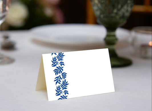 Contemporary Leaves Place Cards