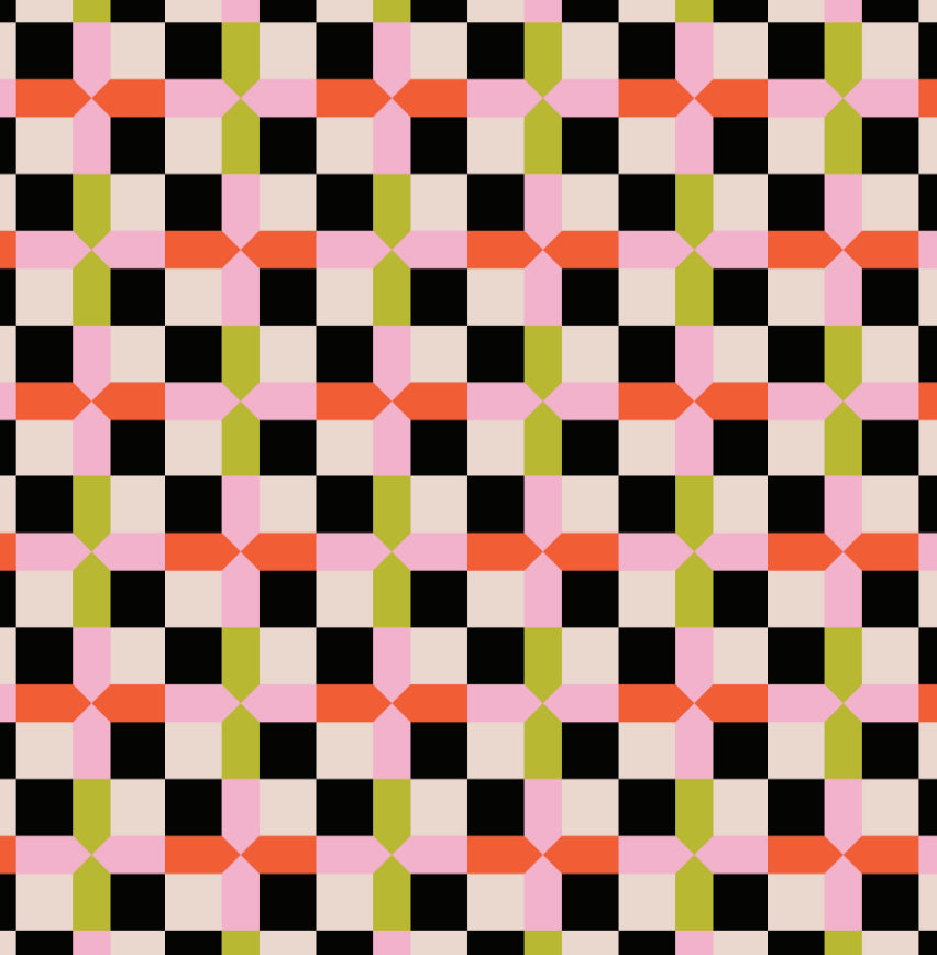 Retro Check - Charger - (SQUARE)