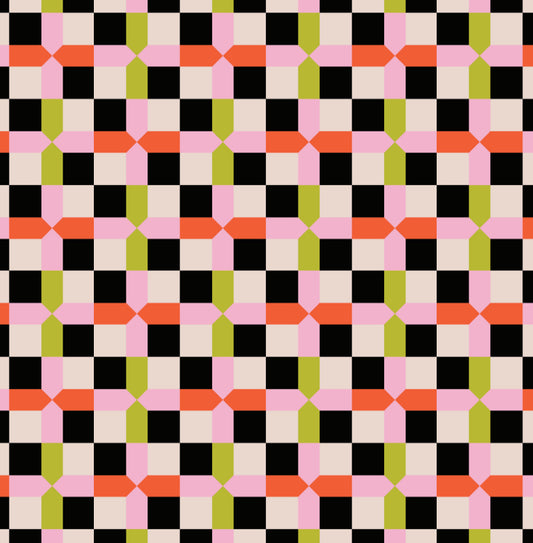 Retro Check - Charger - (SQUARE)