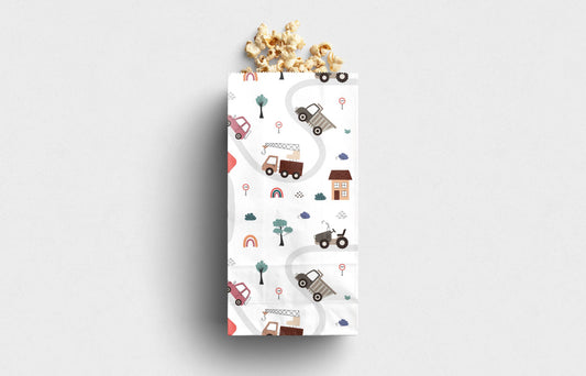 Adventure Printed Paper Bag