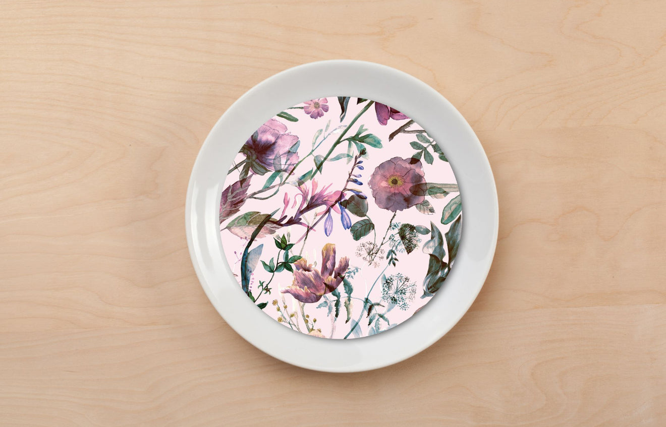Wildflower Field Plate Accent