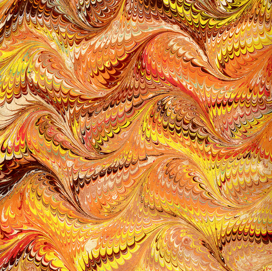 Marble Wallpaper - Fire  - Charger - (SQUARE)