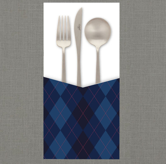 Argyle Cutlery Pouch