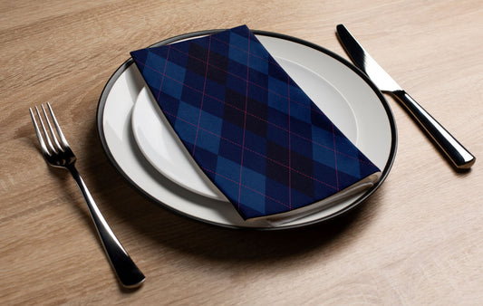 Argyle - Printed Guest Towel