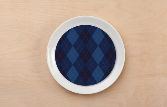 Argyle Plate Accent
