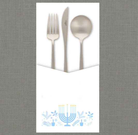 Soft Menorah Cutlery Pouch
