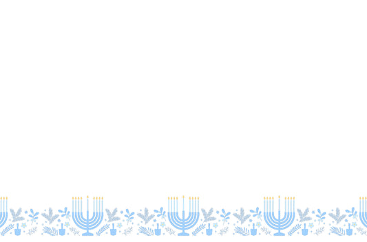 Soft Menorah - Placemat
