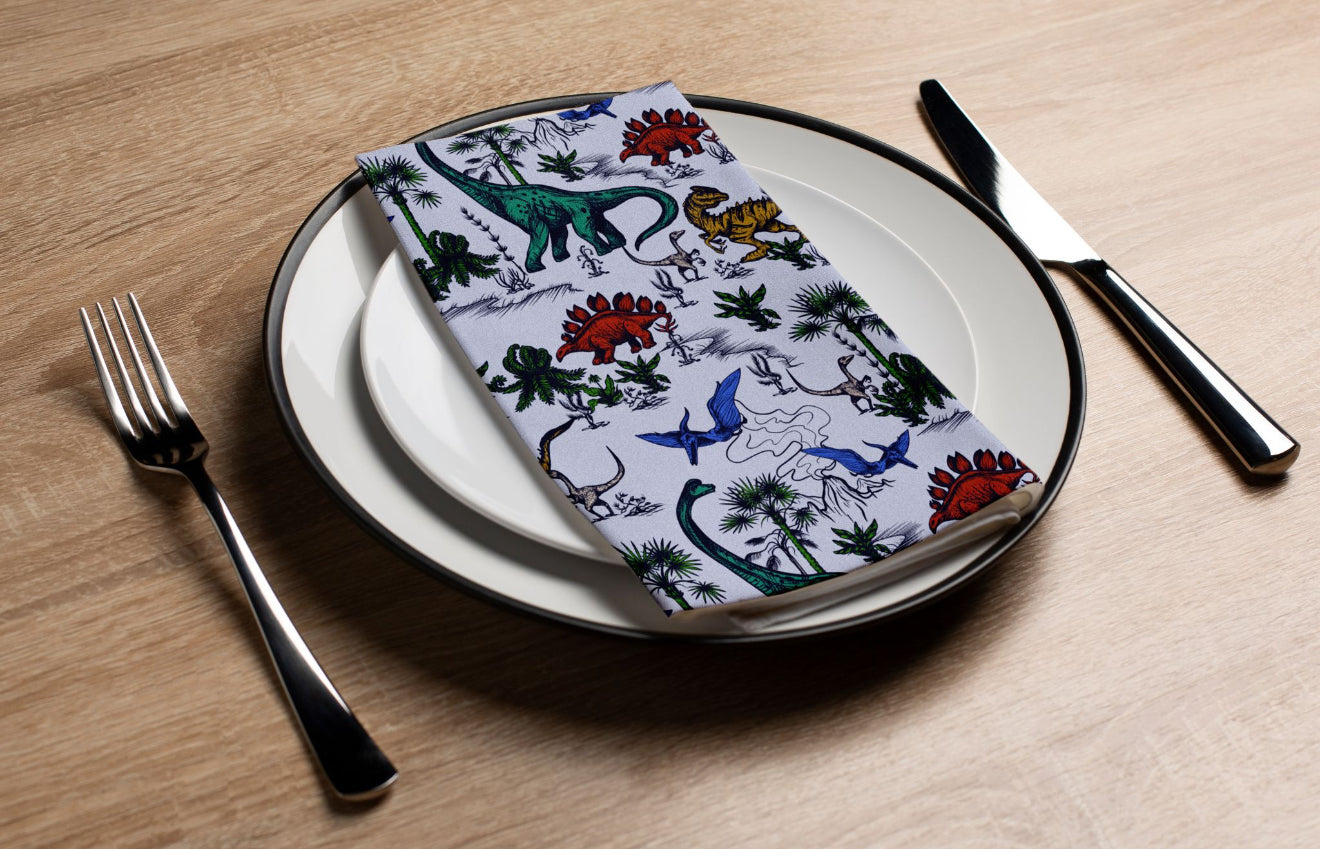 Dinoland - Printed Guest Towel