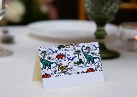 Dinoland Place Cards