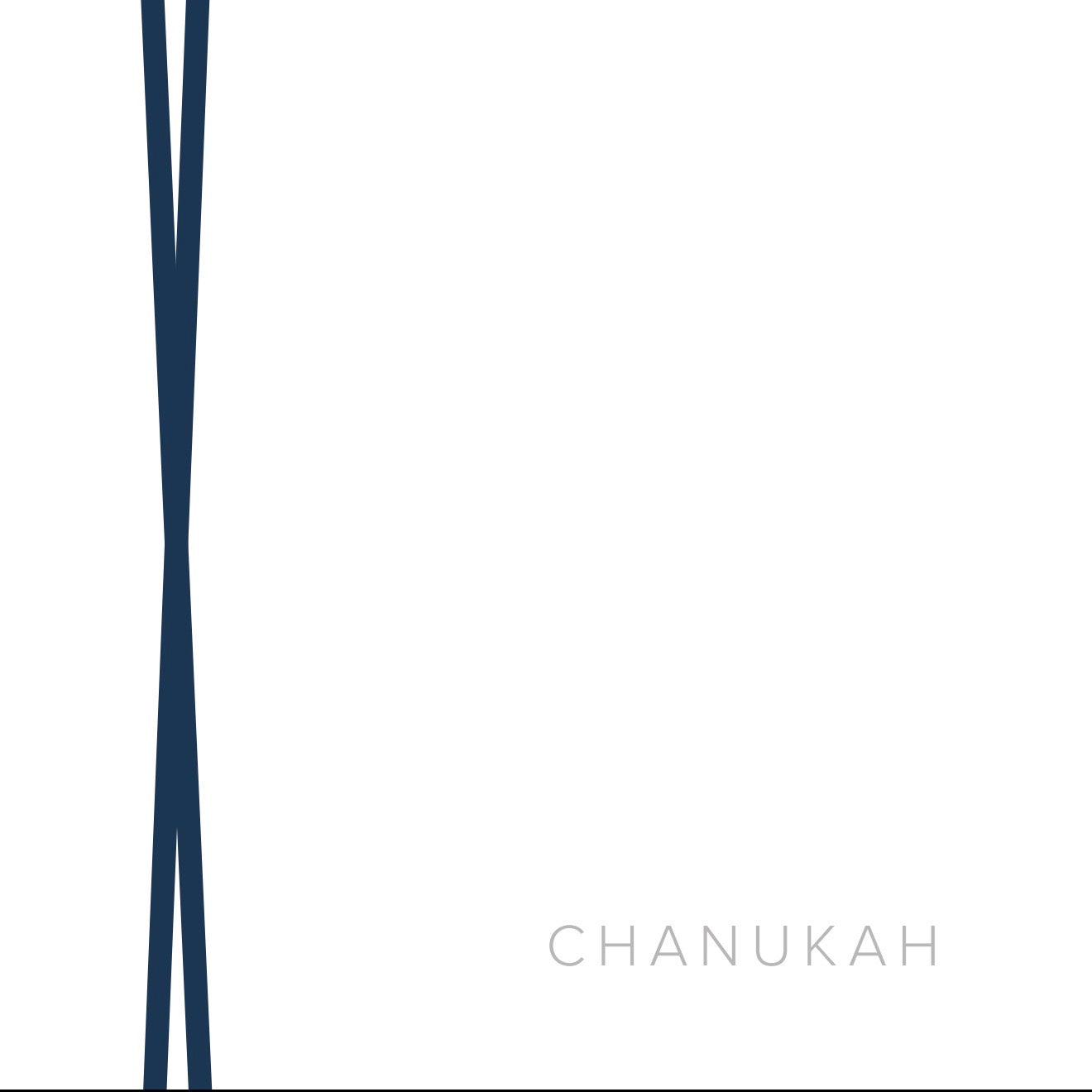 Chanukah Ombre (English) Cocktail Napkin