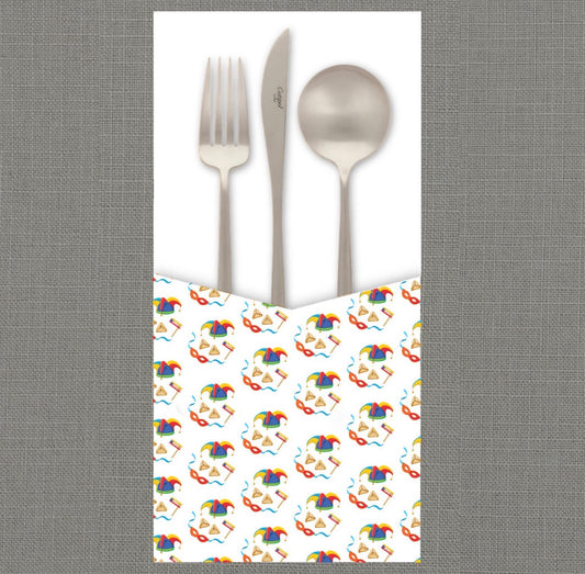 Purim Elements Cutlery Pouch