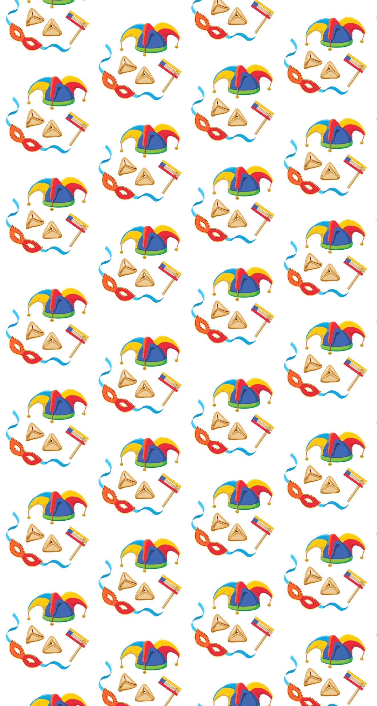 Purim Elements - Printed Guest Towel