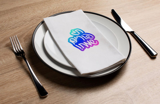 Purim Sticker - Printed Guest Towel