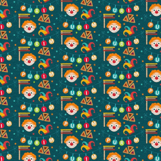 Cartoon Clowns - Charger - (SQUARE)