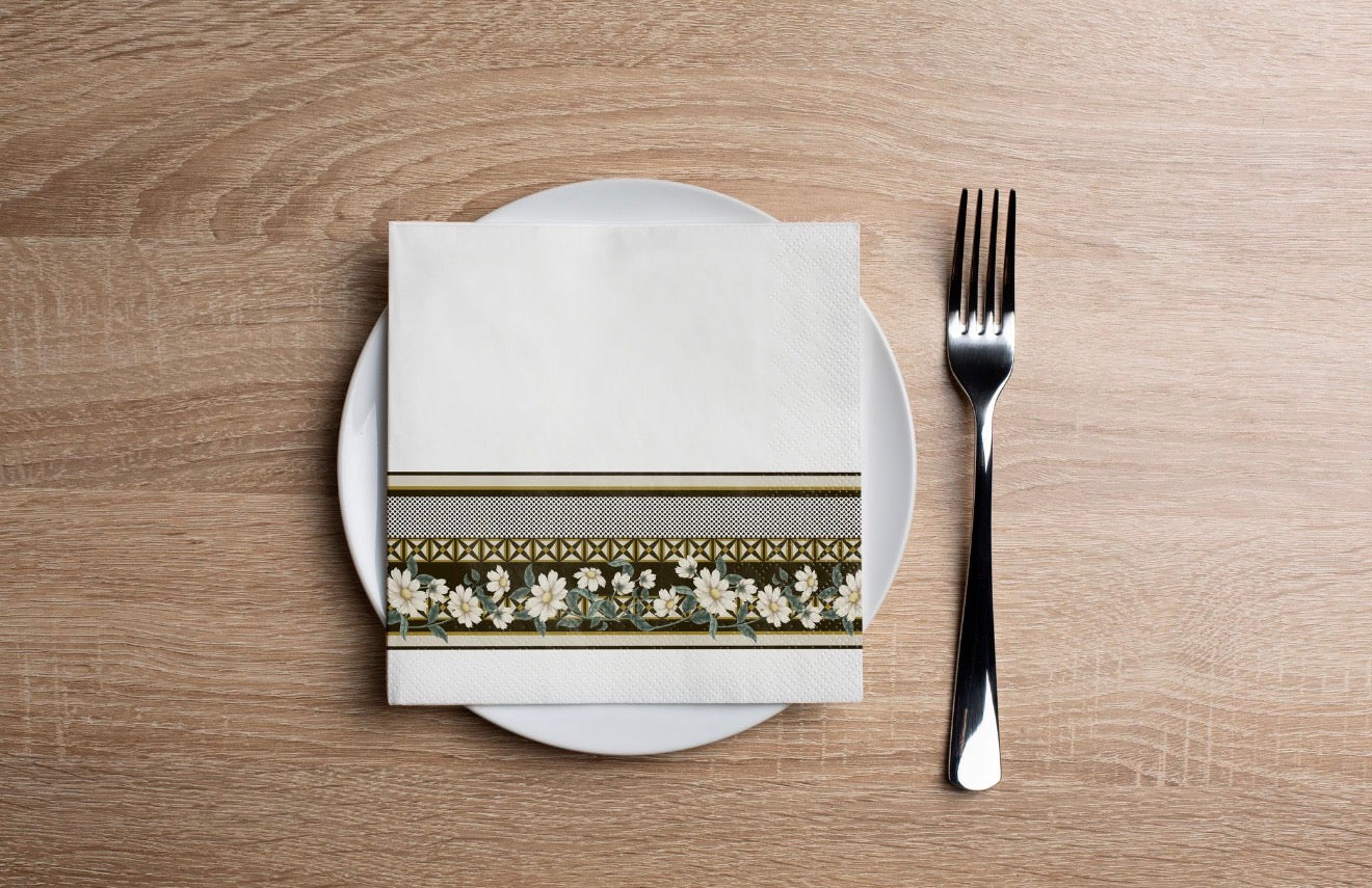 Flornamental Cocktail Napkin