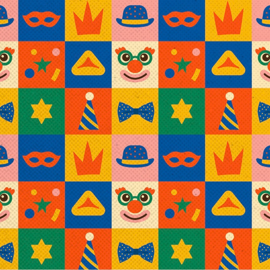 Clown Around - Charger - (SQUARE)