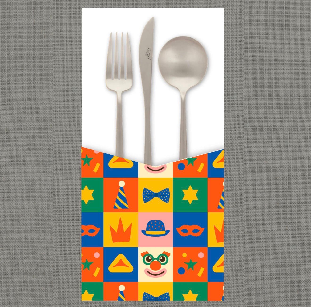 Clown Around Cutlery Pouch
