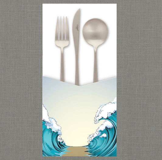 Sea Splitting Cutlery Pouch