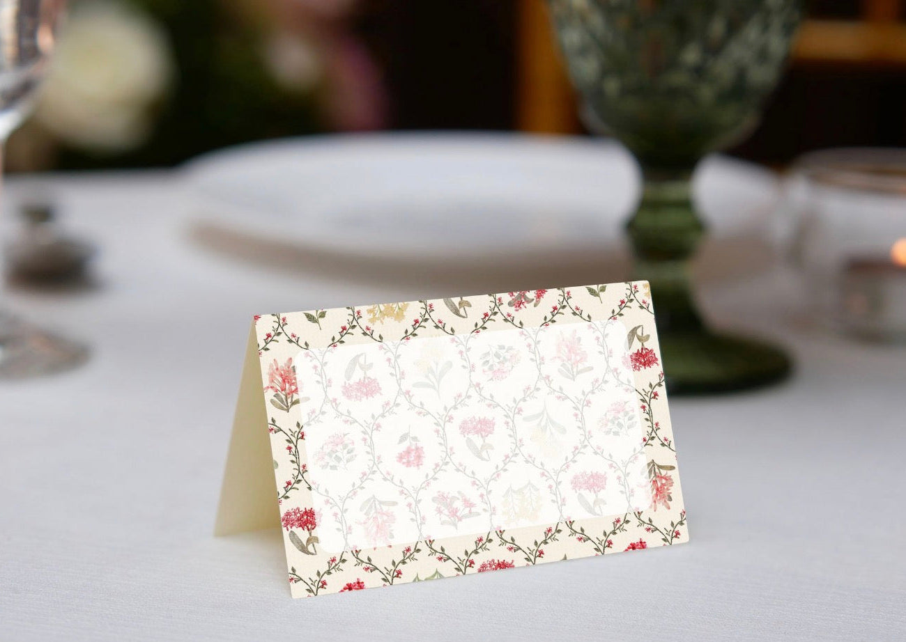 Heritage Vines Place Cards
