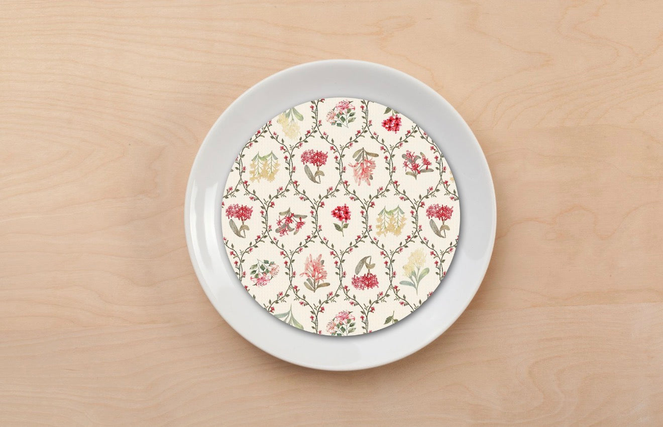 Heritage Vines Plate Accent