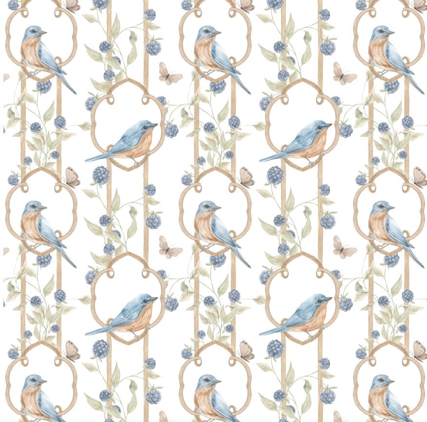 Trellis Thrush - Charger - (SQUARE)